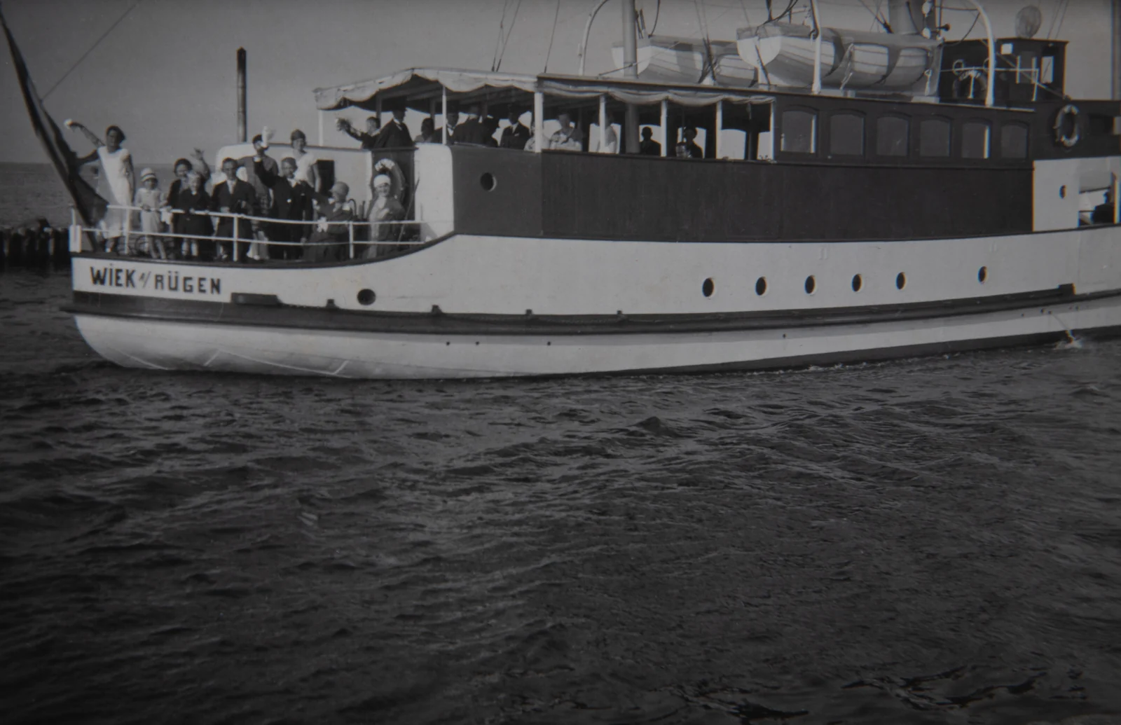 Das Schiff „Wiek“
