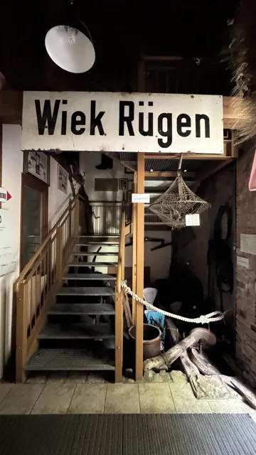 Der Aufgang ins Heimatmuseum