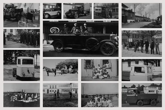 Collage: Fahrzeuge für den Alltag